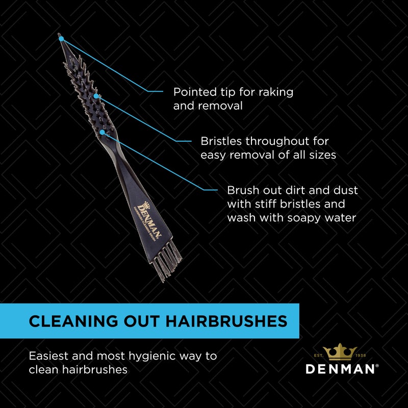 Denman Hairbrush Cleaning Brush for Effective Hairbrush Cleaning, DBC1 - Image 5