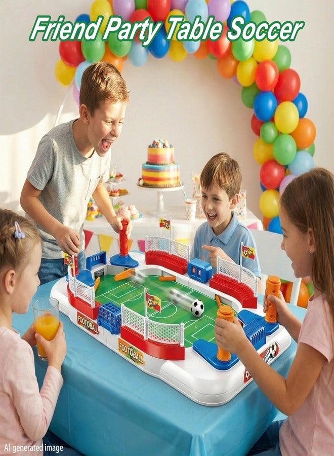 TGHIJKK Mini Foosball Table Game for Kids: Soccer Gifts Toy Boys Toys Age 3+ - Image 3