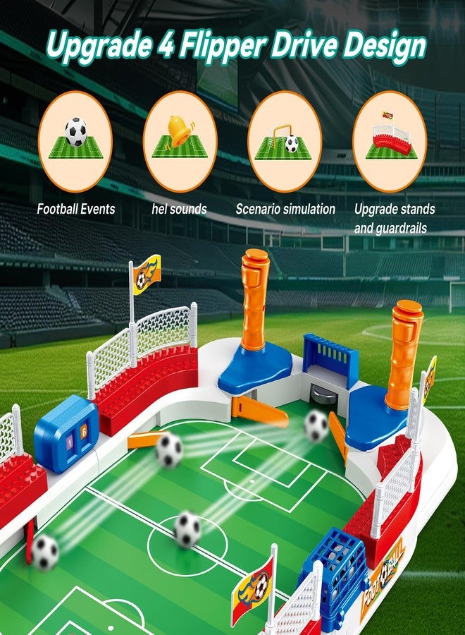 TGHIJKK Mini Foosball Table Game for Kids: Soccer Gifts Toy Boys Toys Age 3+ - Image 2