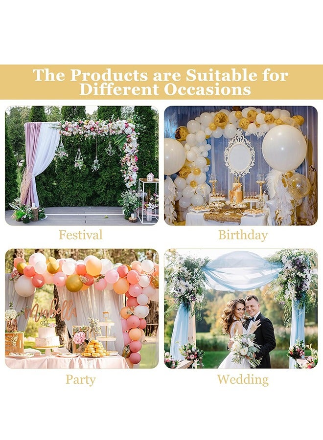 1x2m Party Backdrop Stand Square Metal Arch Stand Wedding Background Metal Frame Balloon Arch Backdrop for Parties and Anniversary Wedding Arches for Ceremony Photo Background Decoration - Image 3