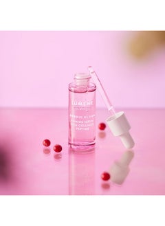 Lumene Lumene [Lumo] Vegan Collagen Face Serum - Firming Peptide Serum Formulated with Hyaluronic Acid for Smoother, Plump-Looking Skin - Helps to Reduce the Appearance of Fine Lines + Wrinkles (1 fl oz)  - Image 5