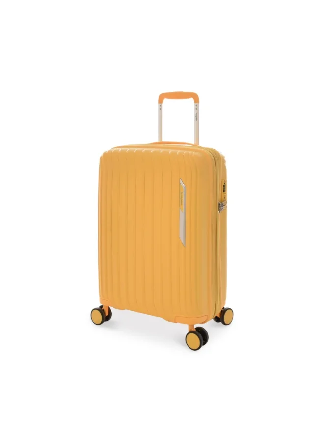 MAGELLAN PP Carry-On Luggage Trolley 20 Inch Expandable Hard Shell Suitcase with TSA Lock and 4 Double Spinner Wheels