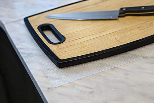 CatTongue Grips Non-Adhesive Anti-Slip Mat - Multi-Purpose Non-Slip Pad For Chefs & Home Cooks - Ideal Cutting Board Mat & Drawer Liner - Kitchen Essentials For Safety (Black, 8” x 12”) - Image 5