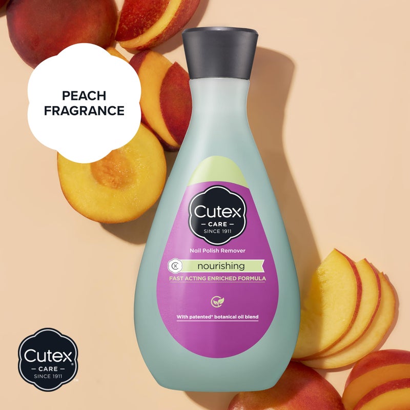 Cutex Nourishing Nail Polish Remover, Leaves Fingernails & Toenails Looking Healthy, Contains Vitamin E, 6.7 fl oz - Image 5