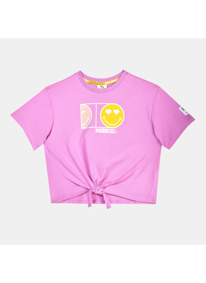 PUMA Kids' x SMILEYWORLD Knot T-Shirt