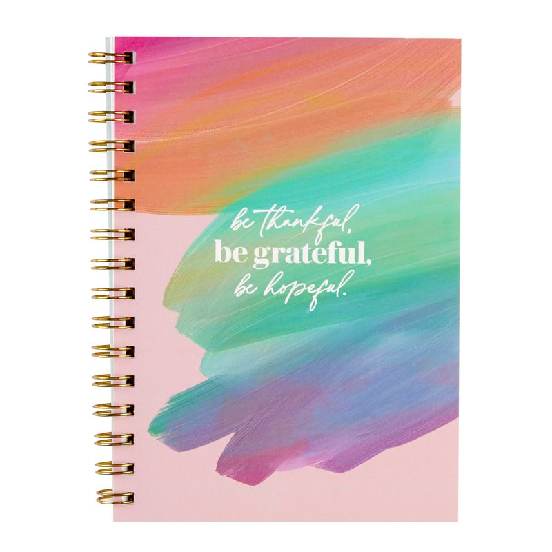 Erin Condren Inspired Collection - A5 Gratitude Journal - Coiled Binding- Inspired - Image 1