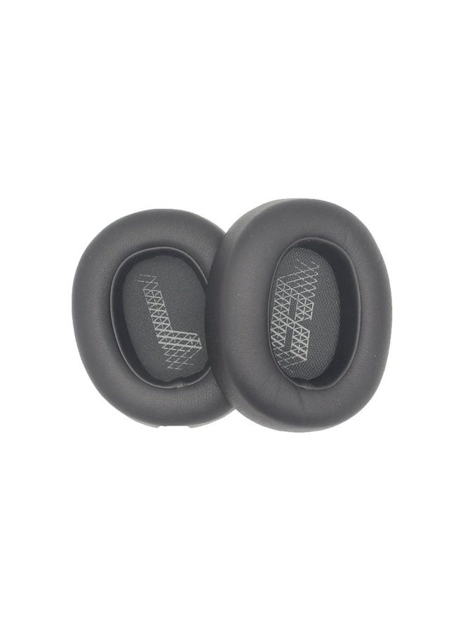 استبدال سماعات الأذن لـ JBL E65BTNC / Live 650BTNC / Live 650BT / Live 660NC / Duet NC Over-Ear Headphones ، وسائد سماعات الأذن مع جلد أنعم ، رغوة عزل الضوضاء (أسود) - Image 5