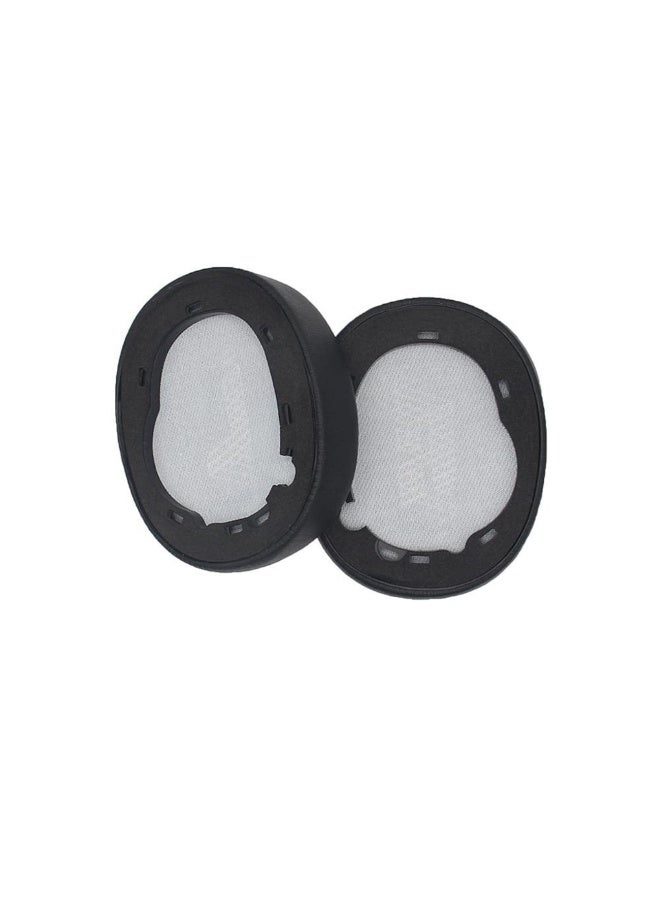 استبدال سماعات الأذن لـ JBL E65BTNC / Live 650BTNC / Live 650BT / Live 660NC / Duet NC Over-Ear Headphones ، وسائد سماعات الأذن مع جلد أنعم ، رغوة عزل الضوضاء (أسود) - Image 4