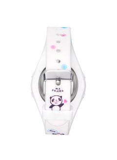ASTRO Astro A23904-PPWW-PA Kids Digital Display Watch & PU Strap White-Panda Print  - Image 3