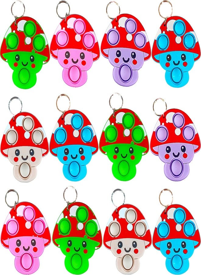 PSDFH 24 Packs Bulk Mini Mushroom Mini pop for Classroom Students, Birthday Party Favors - Image 3