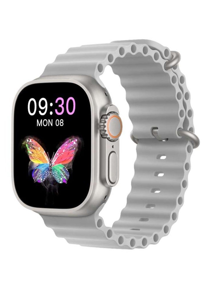 Smart Watch With Health Fitness Tracker Sport Watch  Supports 2 addition Wrist Strap 49MM-Multicolour - Image 3