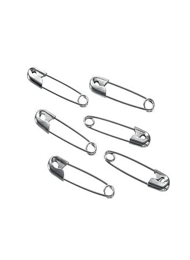 imioxo Fashion Steel Safety Pins for Women, Metallic (Pack of 60) - Image 3