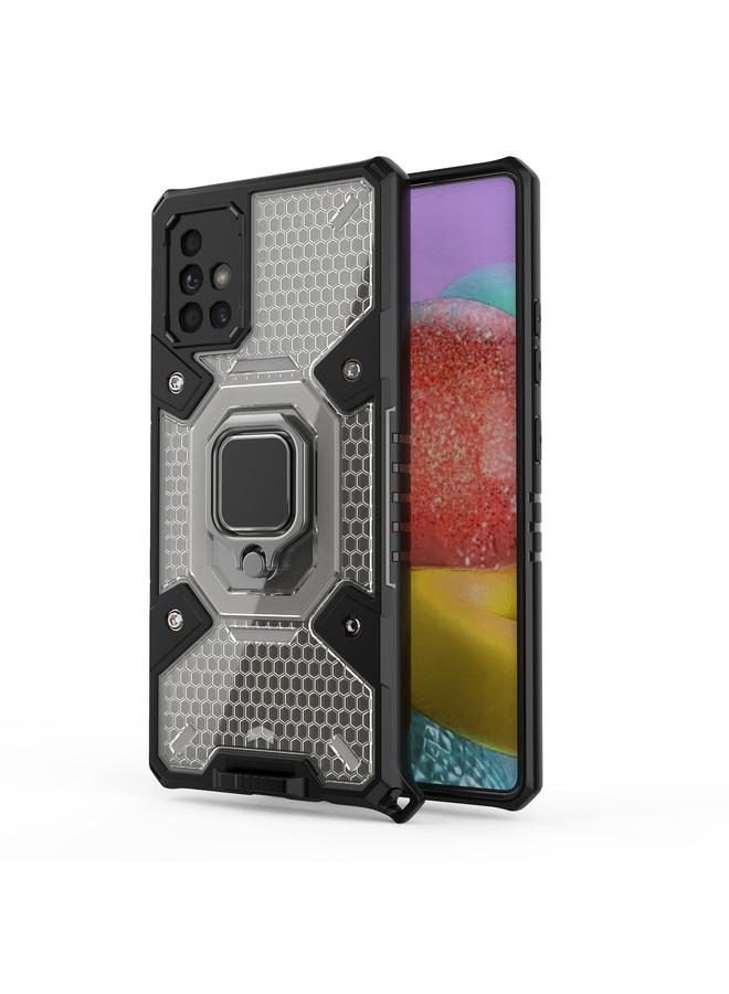 اس-توب جراب لهاتف Samsung Galaxy A71 5G مصنوع من مادة PC+TPU مع حلقة حماية - Image 2