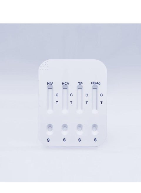 Comprehensive STD Test (HIV, HCV, TP, HBsAg) - Rapid and Accurate