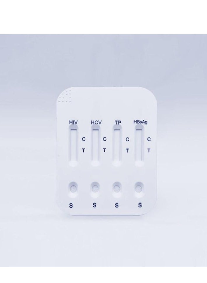 Generic Comprehensive STD Test (HIV, HCV, TP, HBsAg) - Rapid and Accurate  - Image 1