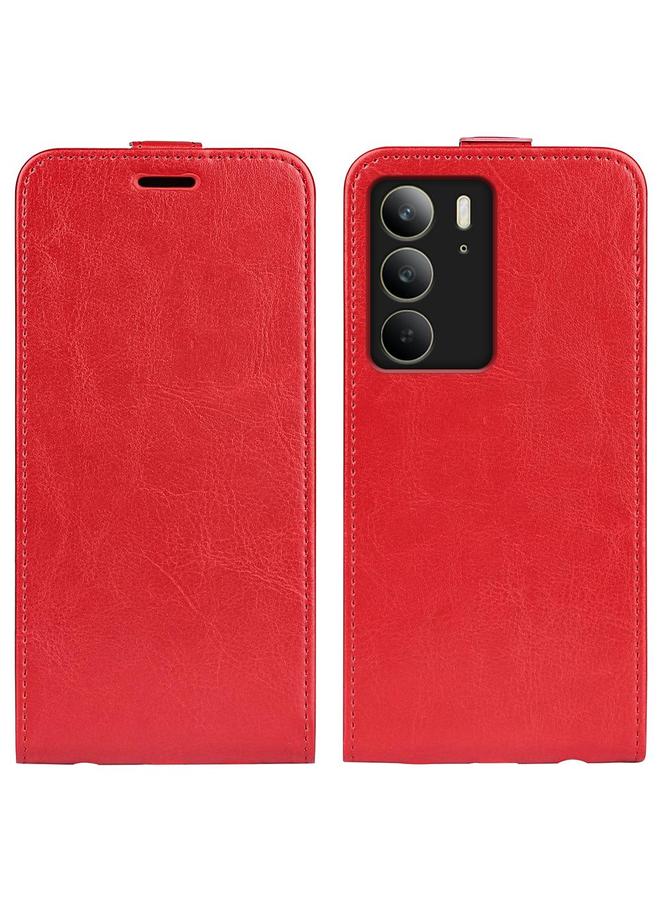 S-TOP Case For Realme C75 R64 Texture Single Vertical Flip Leather Phone Case - Image 1
