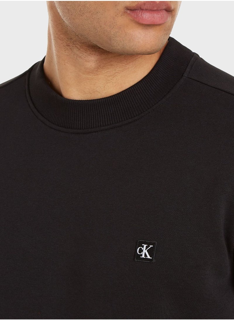 Calvin Klein Jeans Logo Crew Neck Sweatshirt  - Image 3