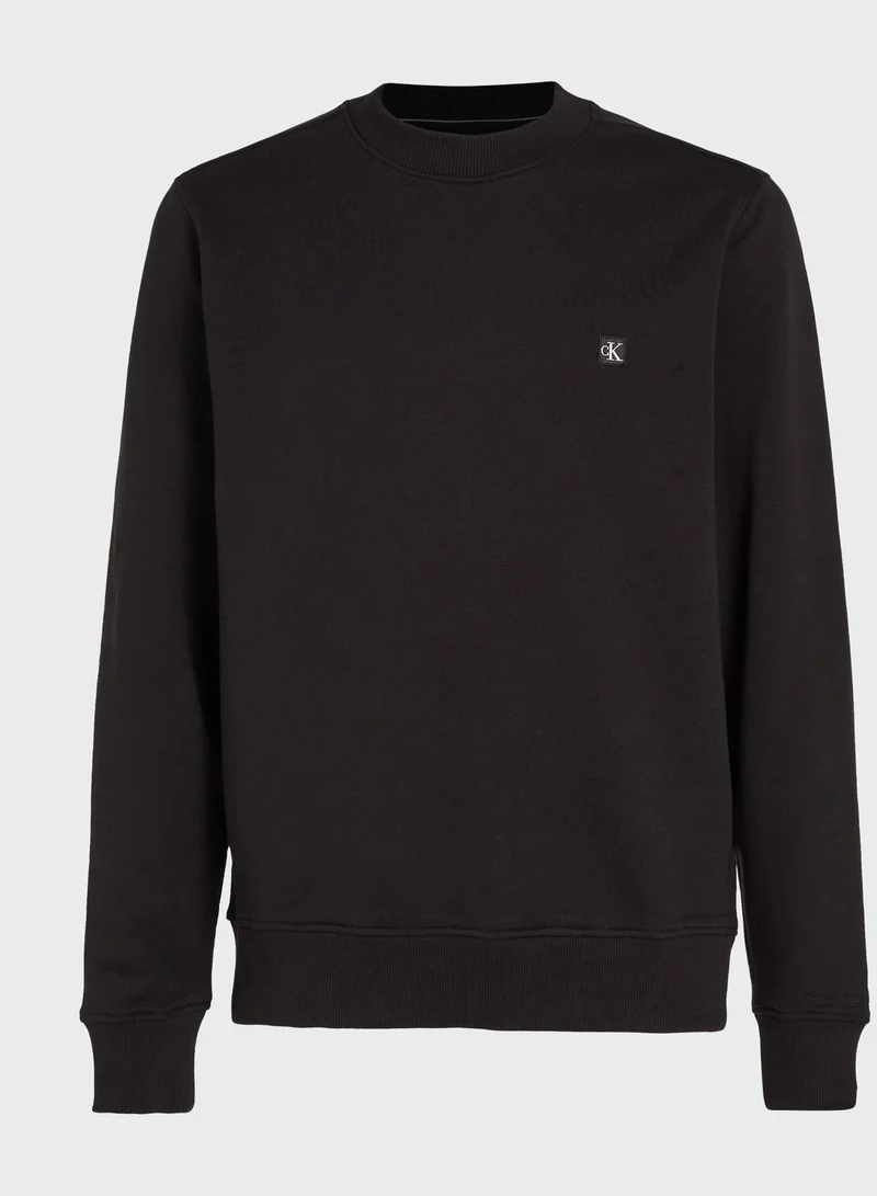 Calvin Klein Jeans Logo Crew Neck Sweatshirt