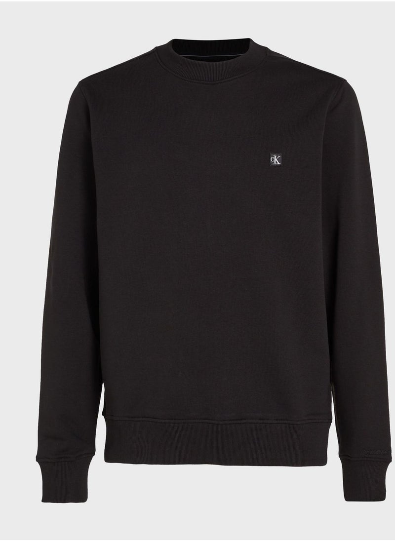 Calvin Klein Jeans Logo Crew Neck Sweatshirt  - Image 4