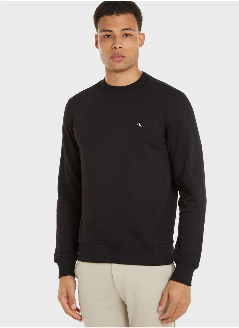 Calvin Klein Jeans Logo Crew Neck Sweatshirt