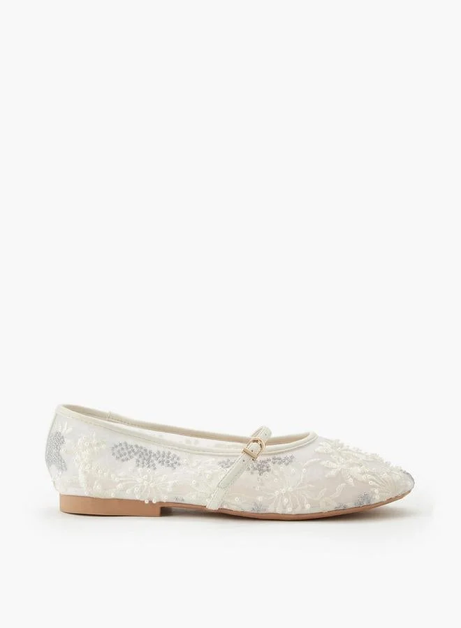 سيليست Women Embellished Mary Jane Shoes