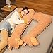 Ryttir 295 Inch 15 Chubbier Large Llama Stuffed AnimalSoft Weighted Alpaca Plush Stuffed Llamas Body Pillow for Kids and Adults  Perfect Valentine Llama Gifts for Cuddling and Room Decoration - Image 4