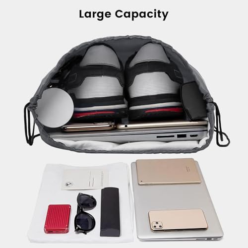 Vorspack 100 Pcs Drawstring Bags Bulk - Lightweight Drawstring Backpack, Cinch Bag for Party Sport Gym Trip Gift - 20 Colors - Image 5