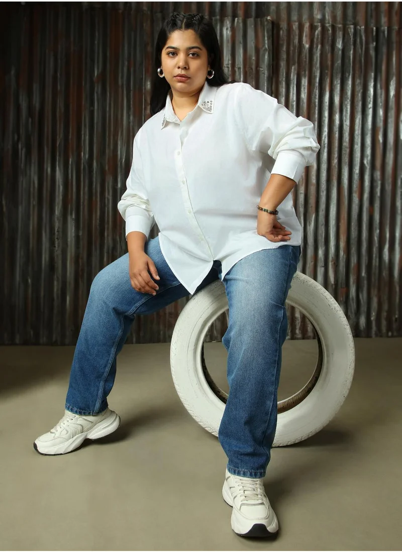 HIGH STAR Women White Shirts