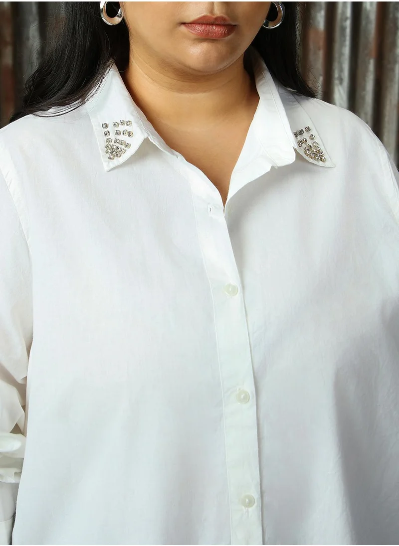 HIGH STAR Women White Shirts