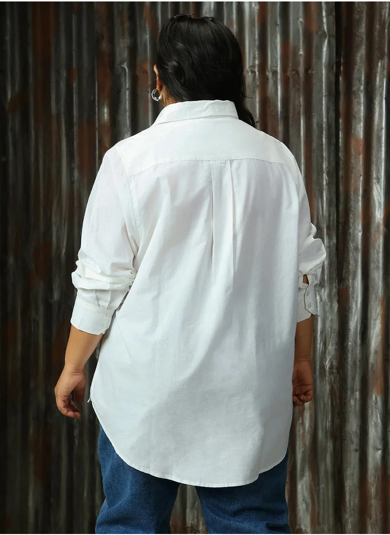 HIGH STAR Women White Shirts