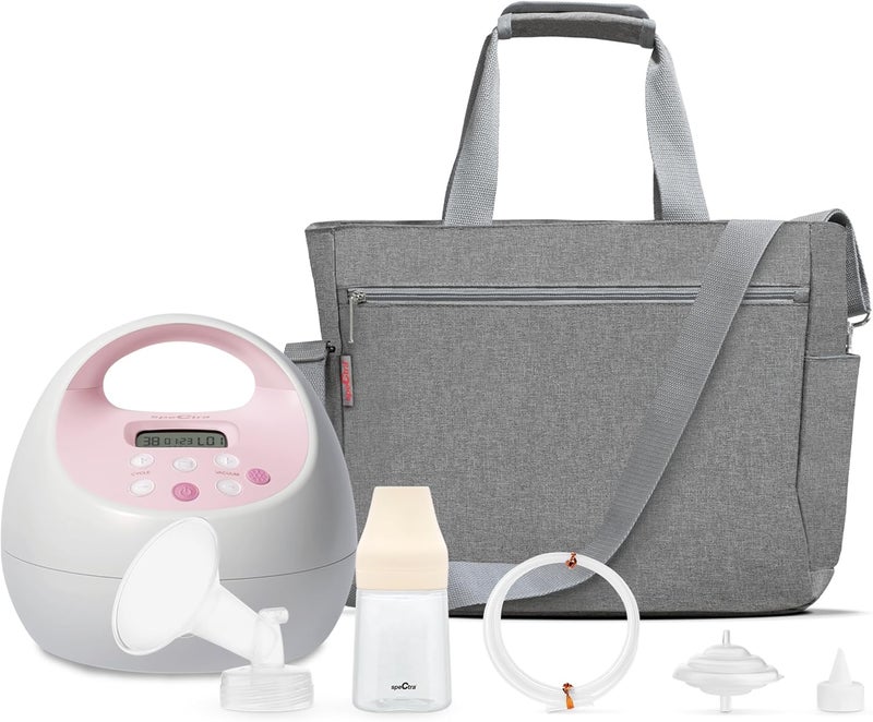 Spectra Baby S2 Plus Premier Electric Breast Pump with Grey Tote Premium Accessory Kit  28 mm - Image 1