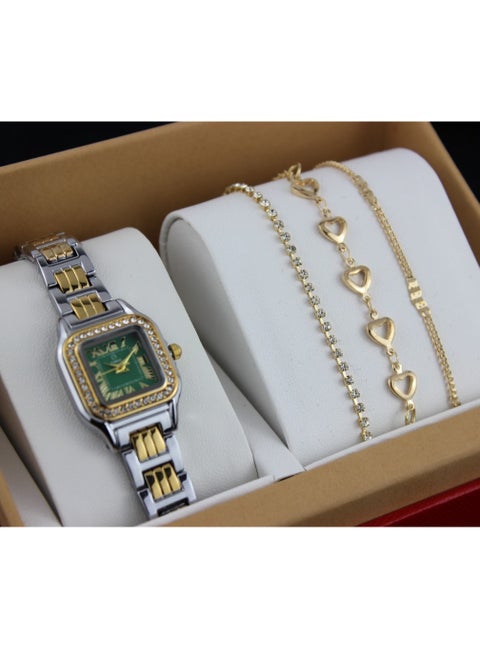 Women's evening watch set