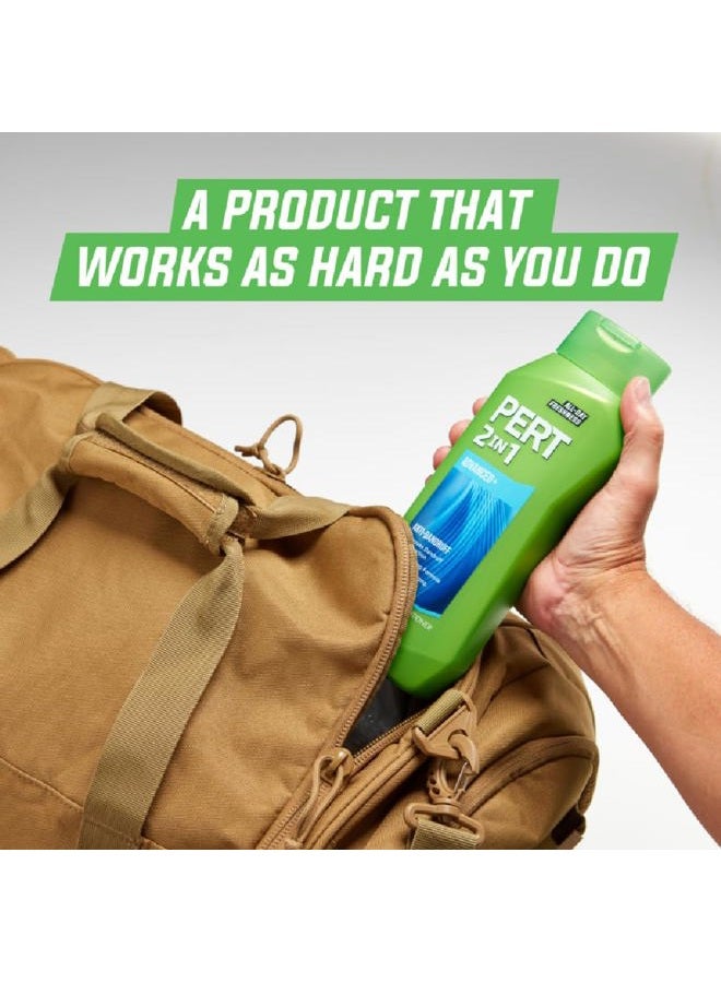 PERT 2 IN 1 Shampoo and Conditioner, Anti-Dandruff, 13.5 Fl. Oz (Pack of 6) - Image 5