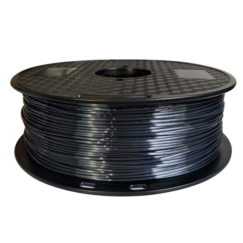 CC3D Silk Black PLA Filament 1.75mm 1KG 3D Printing Filament Silky Black Gloss Shiny Metallic PLA Black 3D Printer Material FDM 3D Printer - Image 4