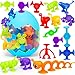 Joosharkidz 32 PCS Toddler Suction Cup Bath Toys Ages 13 35 48 Non Candy Easter Egg Fillers for Kids Birthday Party Favor Basket Stuffer Prize Mini Sensory Travel Shower Toy Gift 2 3 4 5 6 Year Old Boys Girls - Image 2