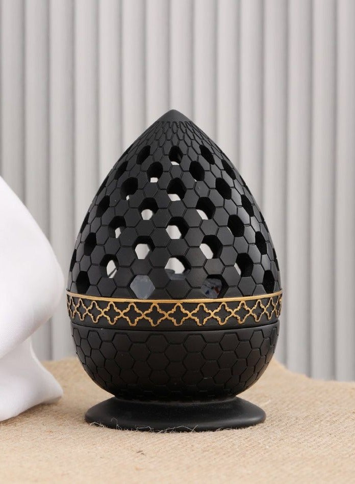 رادین موقد بخور مع غطاء مغناطيسي مبخرة فحم العود لراتنج اللبان مثالي لحفلات الزفاف اليوغا سبا والعلاج العطري ديكور مكتبي ومنزلي أنيق - Image 1