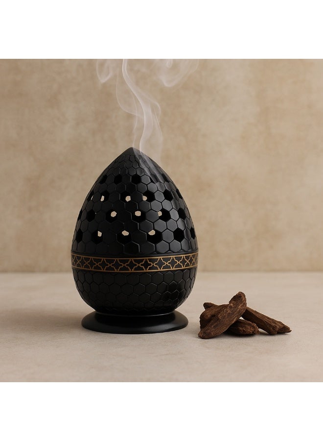 رادین موقد بخور مع غطاء مغناطيسي مبخرة فحم العود لراتنج اللبان مثالي لحفلات الزفاف اليوغا سبا والعلاج العطري ديكور مكتبي ومنزلي أنيق - Image 4