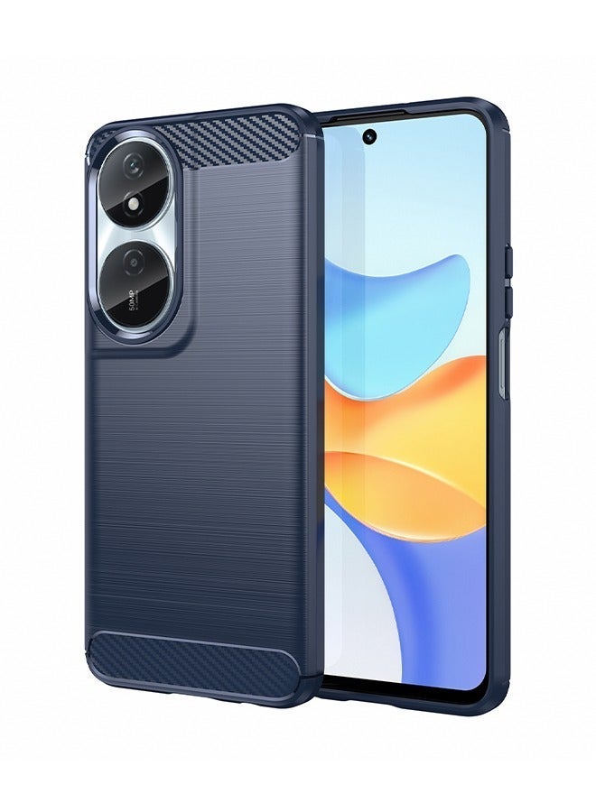 X-level HONOR X7b 4g Case cover with Carbon Fiber Shockproof Rugged Shell Anti-Scratch Easy Install Anti-Scratch Soft TPU Comfortable Touch Back Cover Protective Accessory for HONOR X7b - Image 1