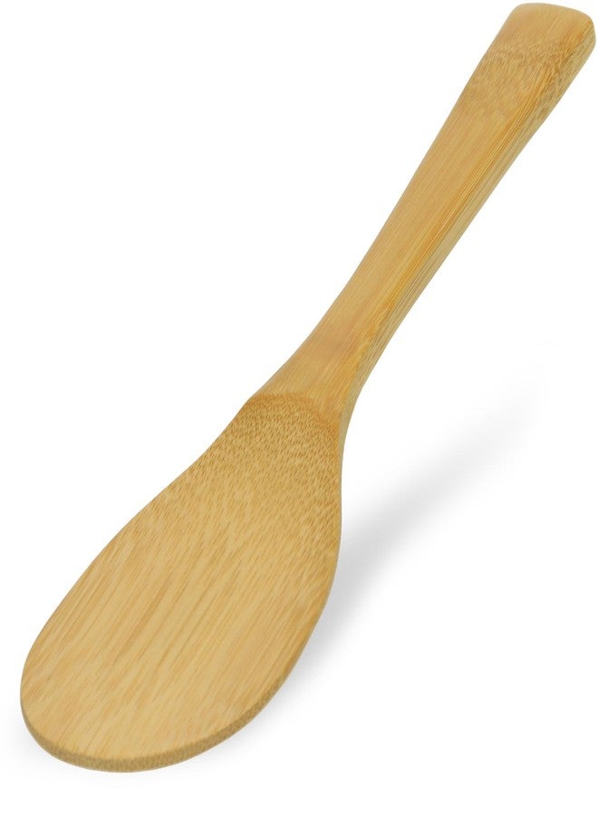 Morikuru Bamboo Rice Paddle 9.05 in (230mm), Japanese Bamboo Shamoji, Lightweight Rice Scoop, Made in Japan - Image 1