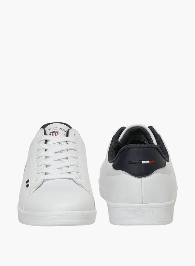 U.S. Polo Assn. Men's Logo Detail Lace-Up Sneakers
