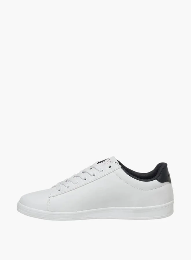 U.S. Polo Assn. Men's Logo Detail Lace-Up Sneakers
