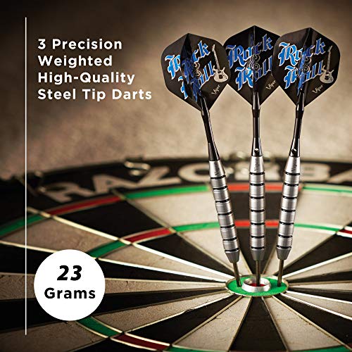 Viper Underground Steel Tip Darts: Rock & Roll, 23 Grams, Black - Image 2