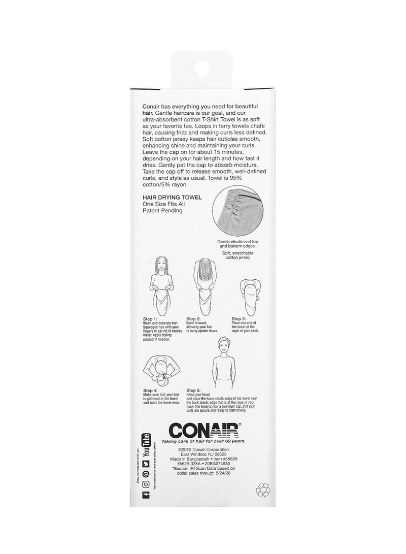 CONAIR Conair T-Shirt Towel Multi-Colored - Image 2