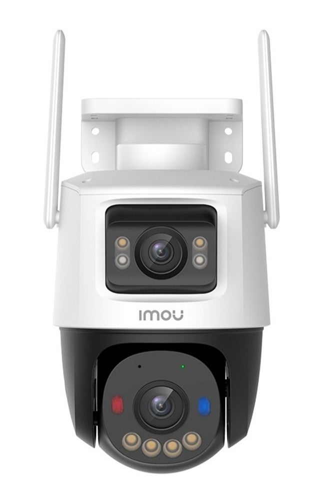 ايمو كاميرا مراقبة خارجية 3K بتقنية واي فاي مزدوجة العدسات دقة 6 ميجابكسل (عدسة ثابتة 3MP وعدسة 3MP PT)، رؤية ليلية ملونة تصل إلى 30 مترًا، اكتشاف الشخص والمركبة بتقنية الذكاء الاصطناعي، تتبع PT التلقائي، صوت ثنائي الاتجاه، صفارة إنذار مدمجة مقاومة للماء والغبار مع حماية احترافية لمواجهة أي عاصفة + بطاقة ذاكرة ميكرو SDXC فائقة السرعة بسعة 128 جيجابايت من أيمو - Image 4