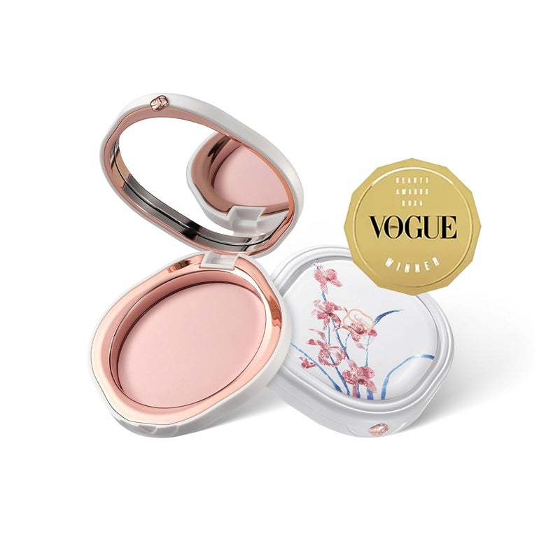 FLORASIS Flawless Jade Breathable Pressed Powder Ode to Embroidery 06 Peach 1 Count