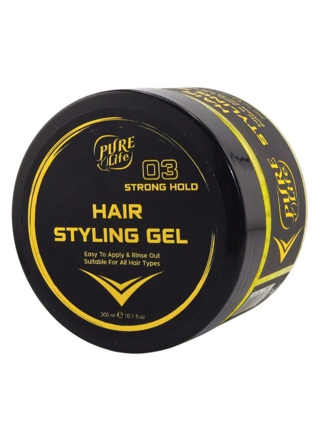 جل تصفيف الشعر بقوة تثبيت 03 300 مل