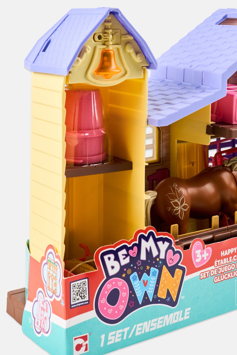 CHAP MEI Be My Own 37 Pcs Happy Horse Stable Playset, Multicolor - Image 4