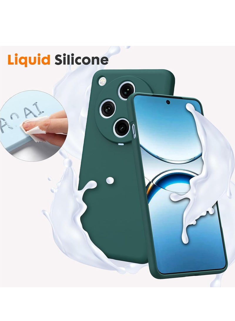 Oppo Find X8 Pro 5G Case Cover Soft Silicone With Microfibre Lining Case Anti-Scratch Shockproof Protective Cover For OPPO Find X8 Pro 5G 6.7-inch - Image 2