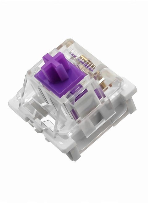 Outemu Switch Mechanical Keyboard Switch 3Pin Tactile Switch Lube Purple Gaming Keyboard Switches