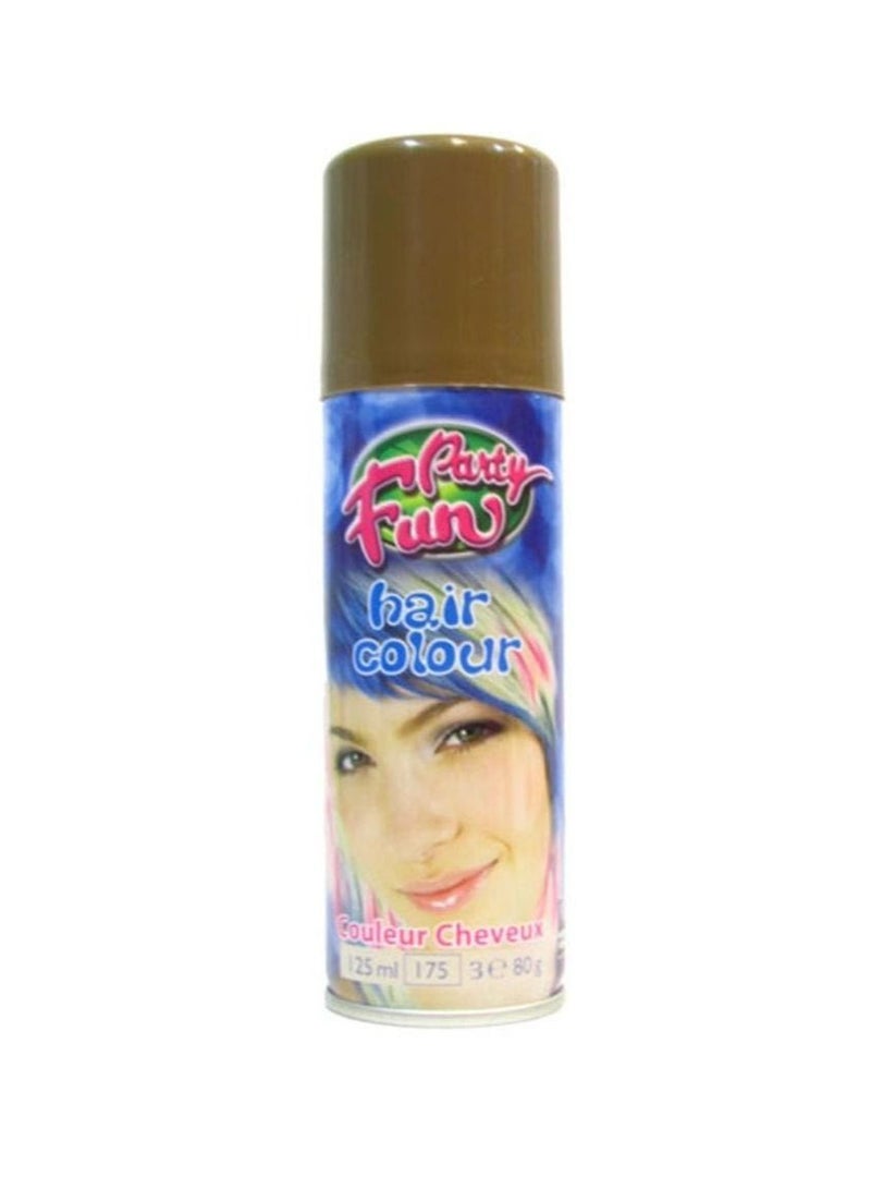 PARTY FUN Hair color spray brown 125ml
